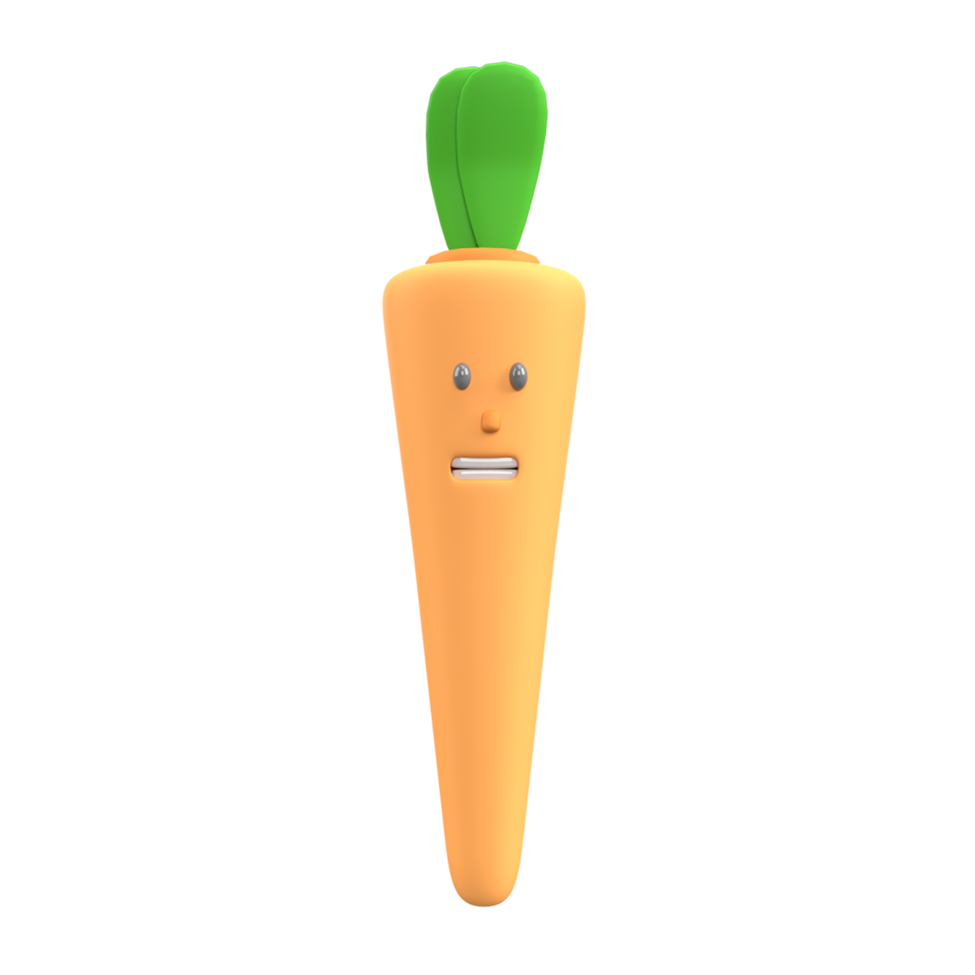Cartoon carrot