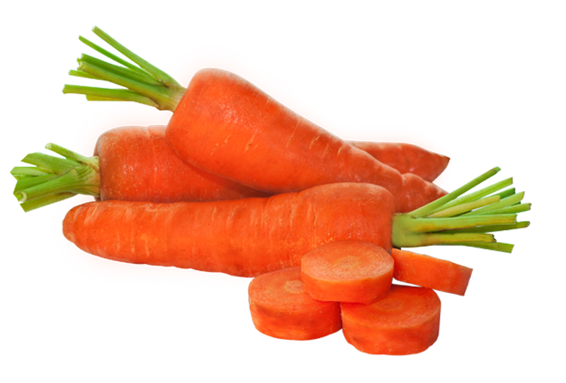 Realistic carrots
